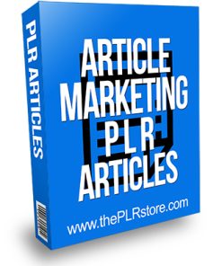 Article Marketing PLR Articles 1