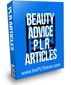 Beauty Advice PLR Articles