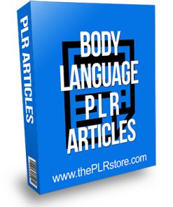 Body Language PLR Articles