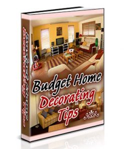 budget home decorating plr ebook