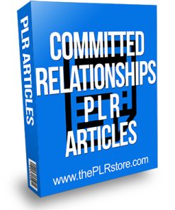 Committed Relationships PLR Articles
