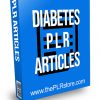 Diabetes PLR Articles