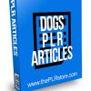 Dogs PLR Articles