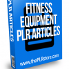 fitness equipment plr articles