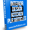 interior design kitchen plr articles