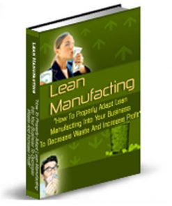 Lean Manufacturing PLR Ebook