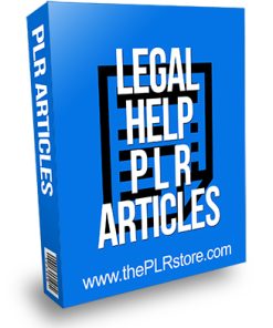 Legal Help PLR Articles