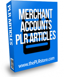 merchant accounts plr articles