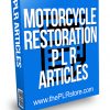 Motorcycle Restoration PLR Articles