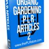 Organic Gardening PLR Articles 2