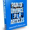 Pain of Divorce PLR Articles