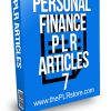 Personal Finance PLR Articles 7