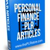 Personal Finance PLR Articles