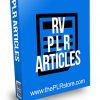 RV PLR Articles