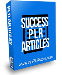 Success PLR Articles