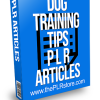 Dog Training Tips PLR Articles