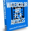 Watercolor Art PLR Articles