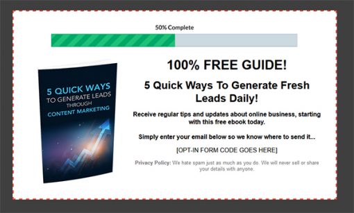 5 Quick Ways to Generate Leads Through Content Marketing Report MRR