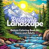 Relaxing Landscapes PLR Coloring Book