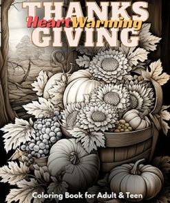Autumn and Thanksgiving PLR Coloring Ebook