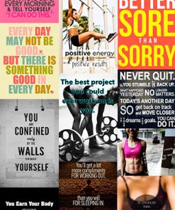 Fitness Quotes PLR Graphics Vol 44