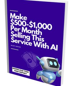 Using AI to Sell Copywriting MRR Report