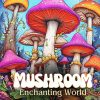 Mushrooms PLR Coloring Ebook