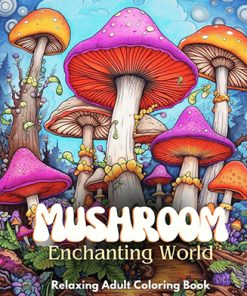 Mushrooms PLR Coloring Ebook