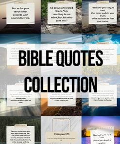 Bible Quotes Collection PLR Images