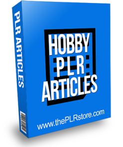 Hobby PLR Articles