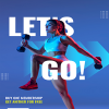 Fitness Vertical Ads Templates PLR Graphics