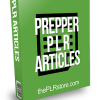 Prepper PLR Articles