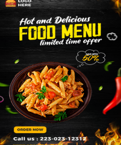 Food Vertical Ads Templates PLR Graphics